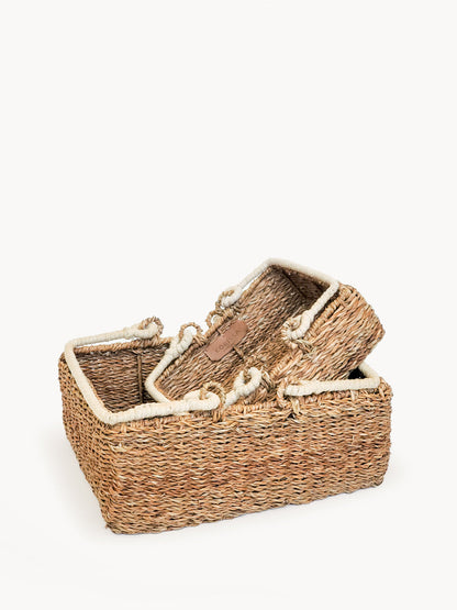 Savar Storage Basket With Handle