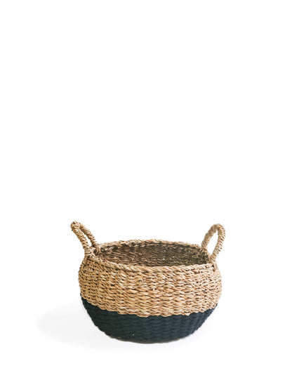 Ula Floor Basket - Black