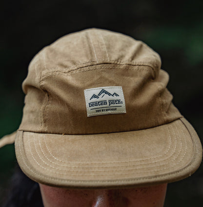 TAN 5-PANEL HAT