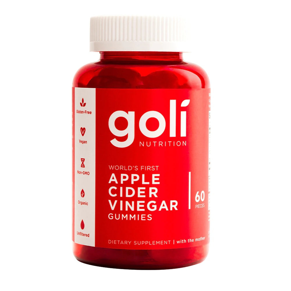 Goli Apple Cider Vinegar Gummy Vitamins - 60 Count