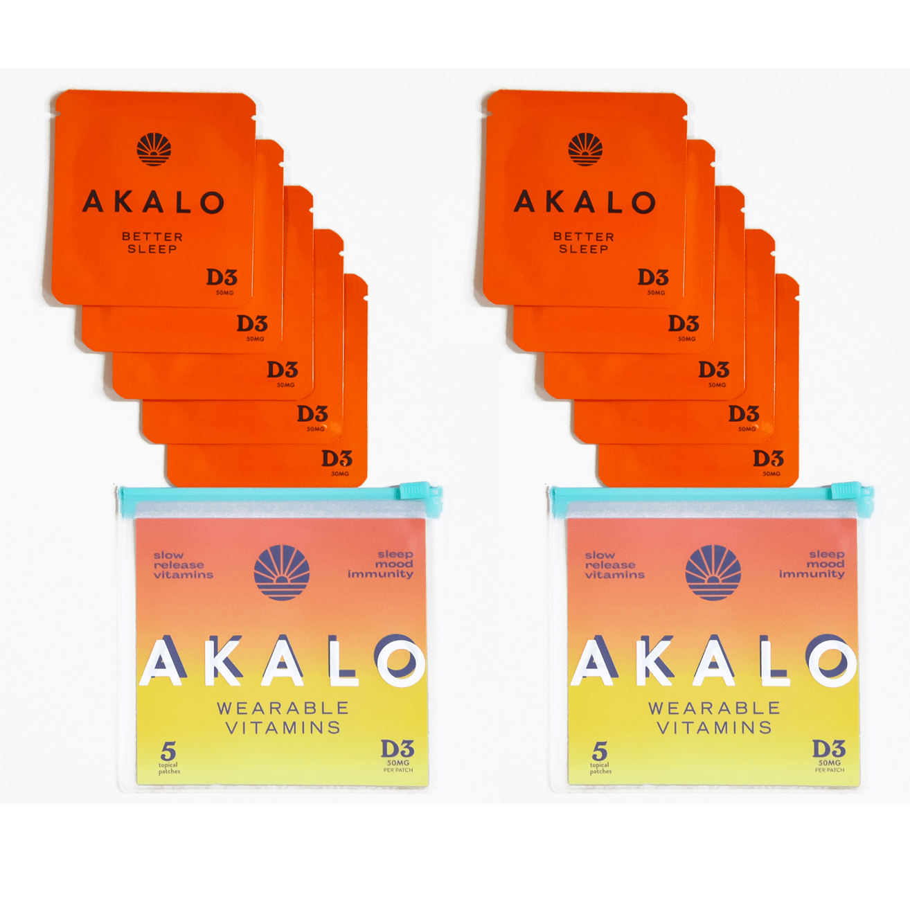 AKALO Vitamin D3 Immune Health Patches by AKALO