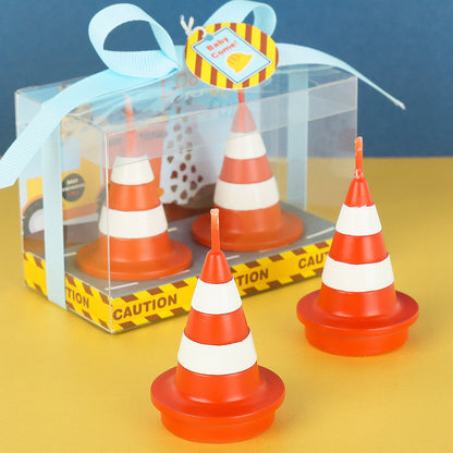 Traffic Cone Candles