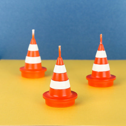 Traffic Cone Candles