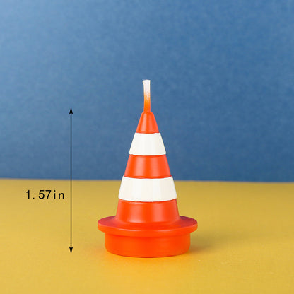 Traffic Cone Candles