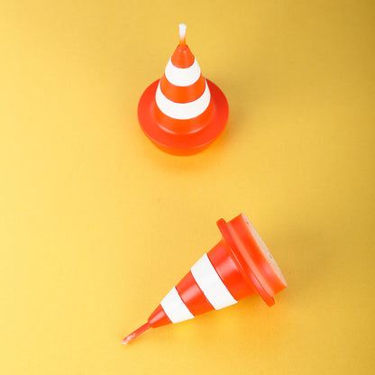 Traffic Cone Candles