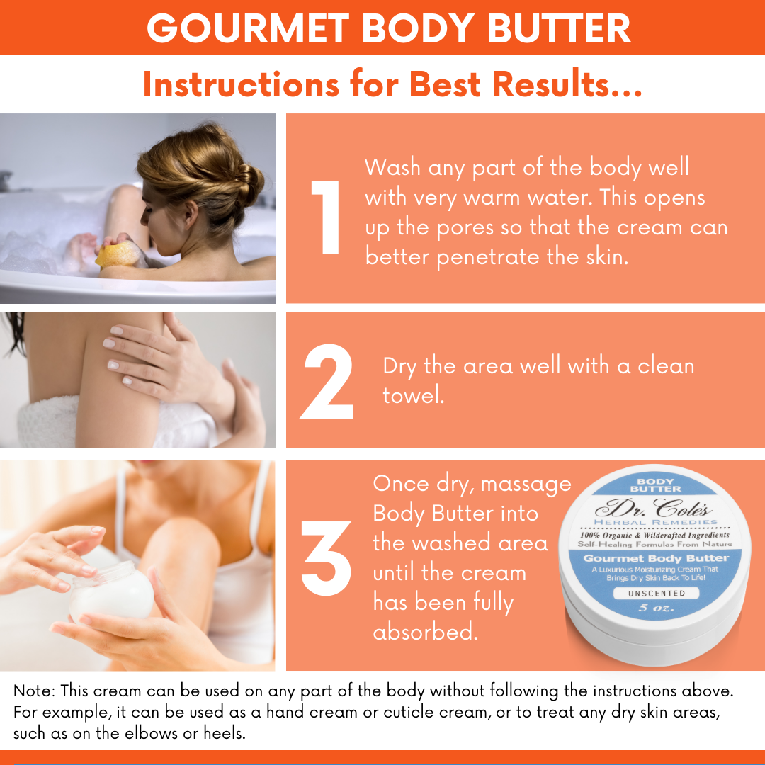 Dr. Cole's Gourmet Body Butter - IMMUNE SUPPORT