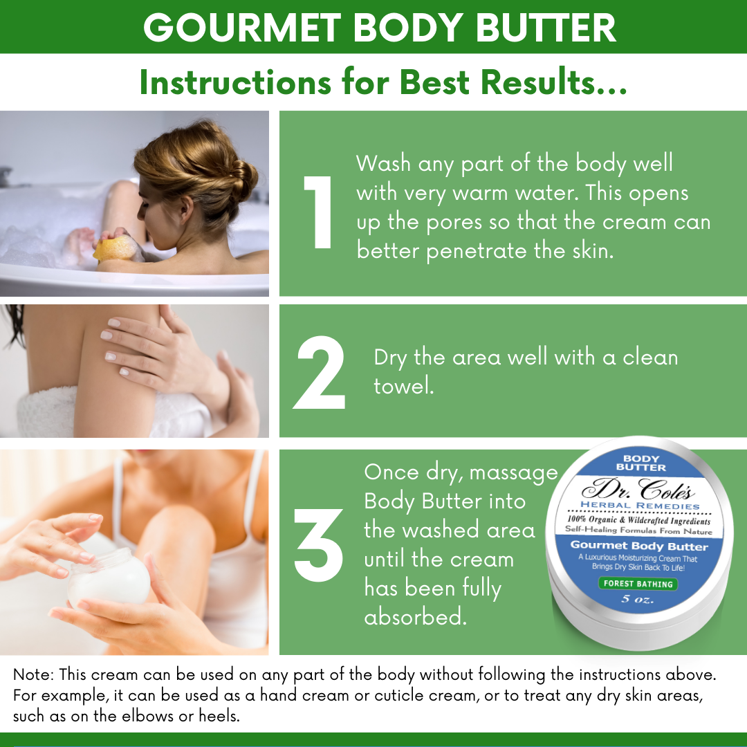 Dr. Cole's Gourmet Body Butter - FOREST BATHING