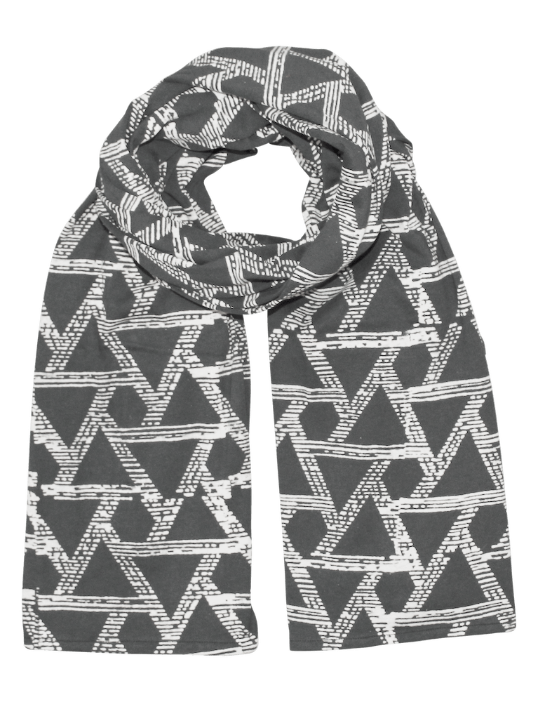 Triangles Organic Scarf by Passion Lilie