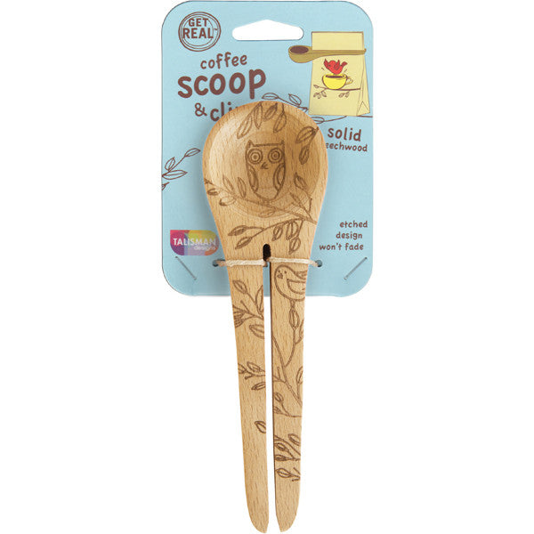 Nature Coffee Scoop & Clip