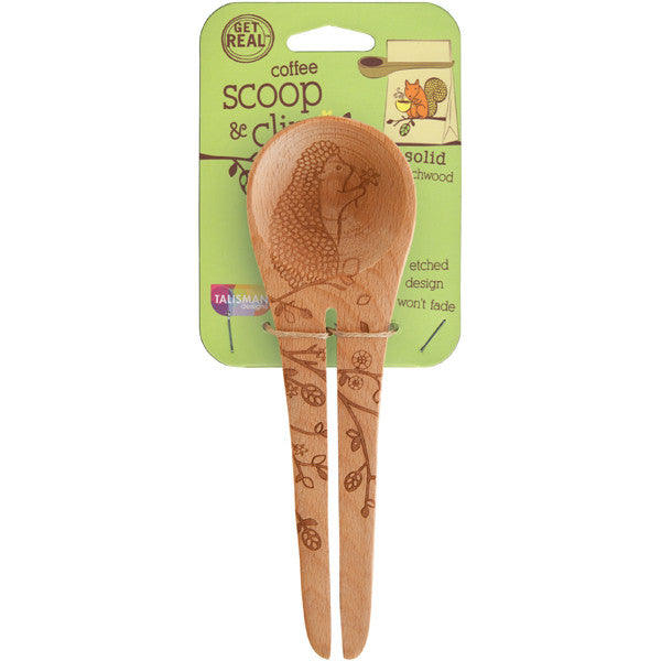 Woodland Coffee Scoop & Clip