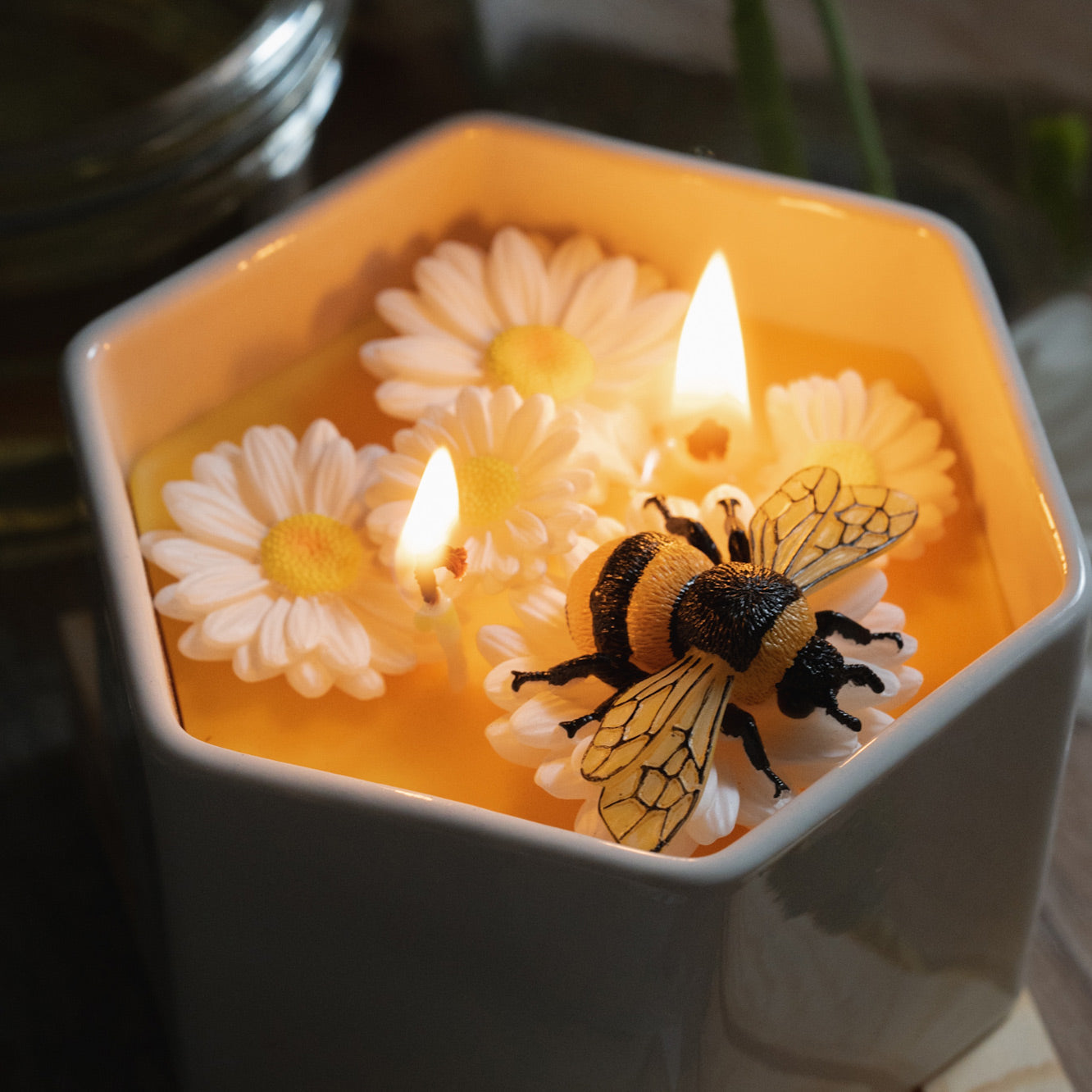 Honey Milk Bowl Scented Candle for Spring Gift