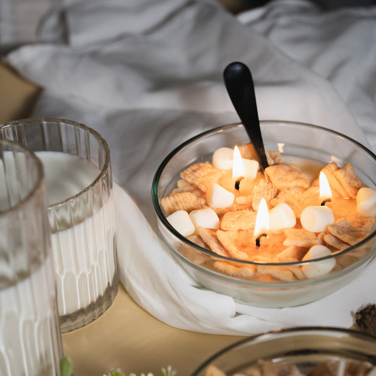 Cinnamon Toast Crunch Cereal Candle Bowl Ellen Shop