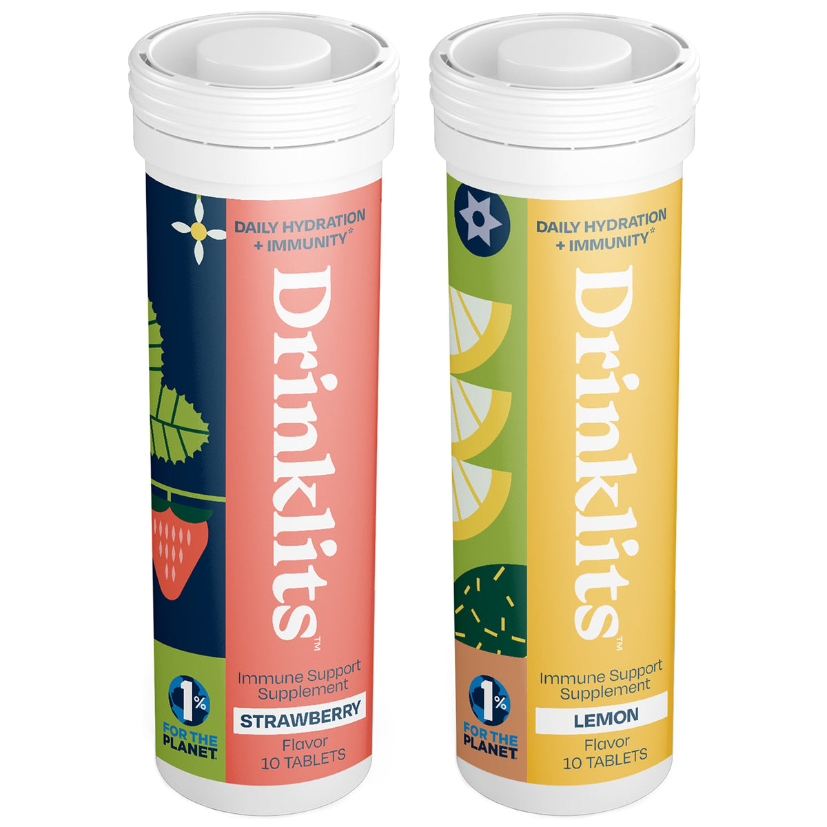 Immunity Bundle: Immunity Tablets in 2 Flavors by Drinklits