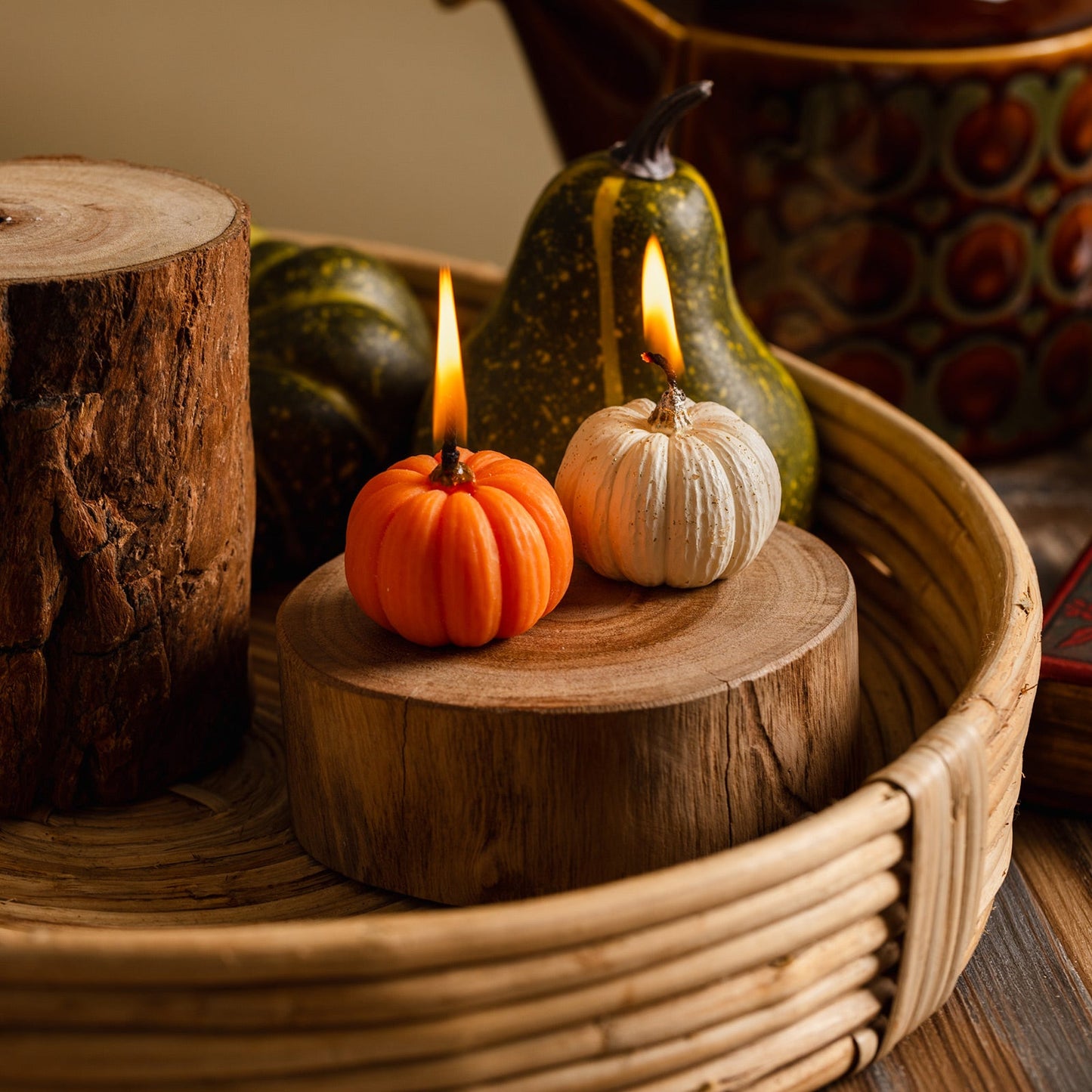 iLikePar Autumn Pumpkin Candles