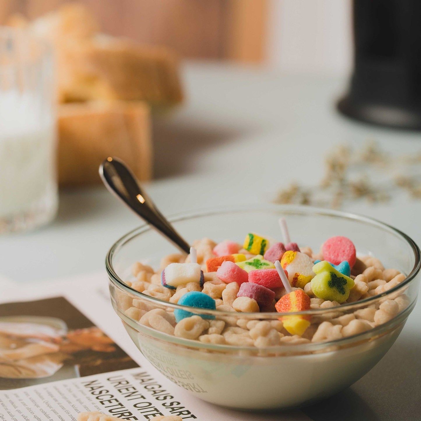 Lucky Charms Candle Cereal Bowl