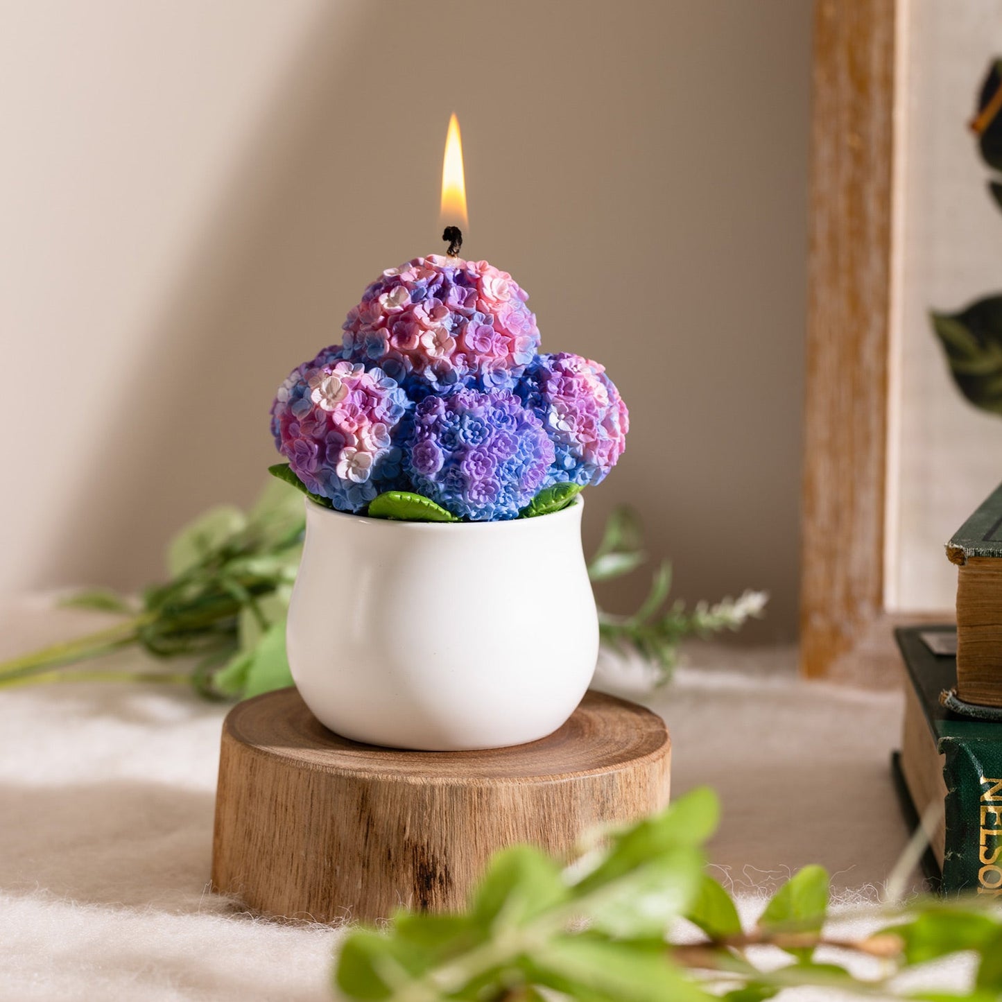 Hydrangea Candle