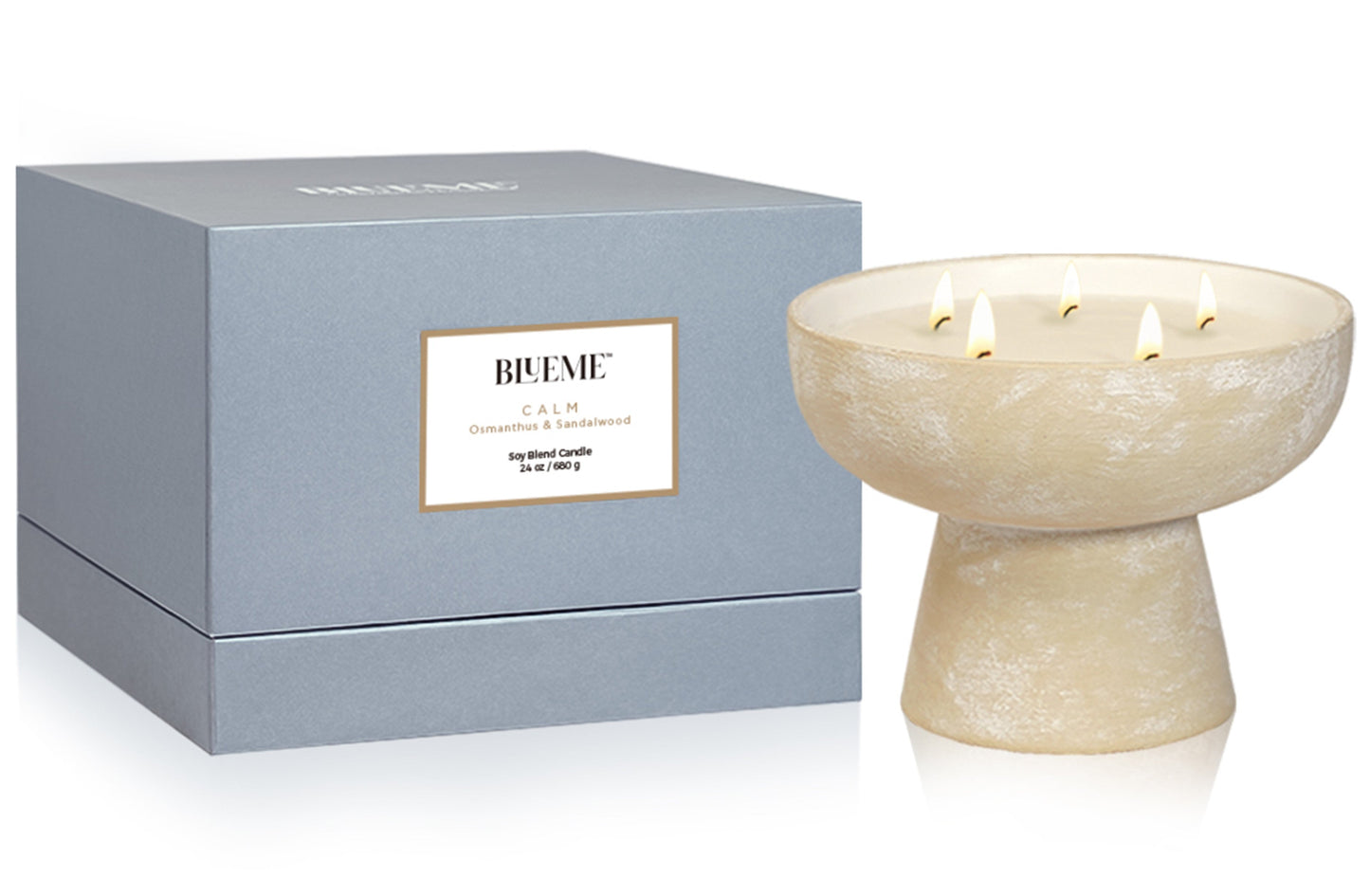 Calm Refillable Candle Osmanthus & Sandalwood