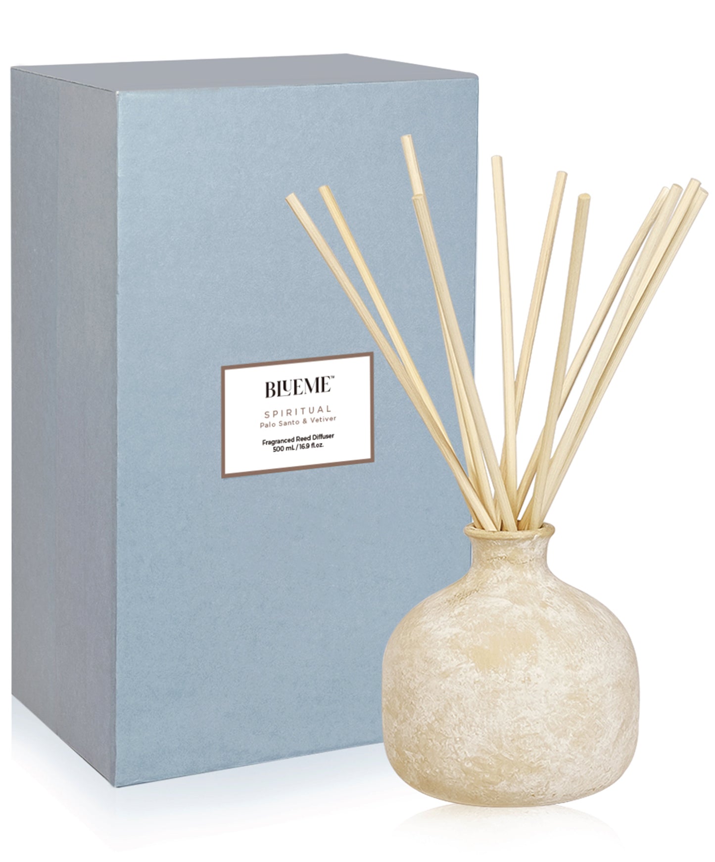 Spiritual - Ceramic Refillable Diffuser - Palo Santo & Vetiver