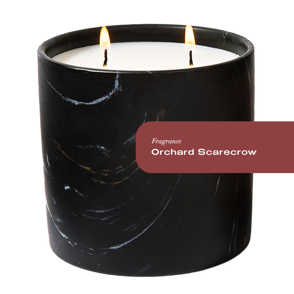 Orchard Scarecrow Black Marquina Candle 17oz