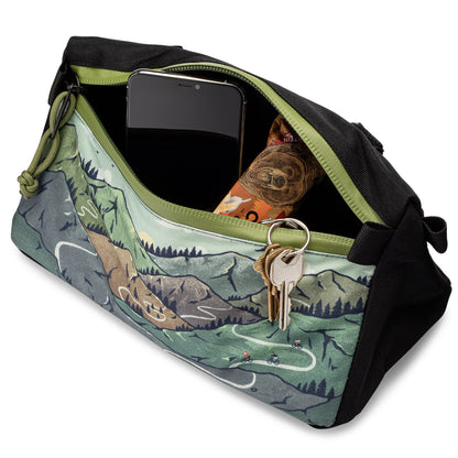 Smoky Mountains Bike Handlebar Bag