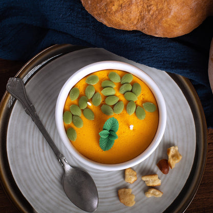 Pumpkin Soup Bowl Scented Candle