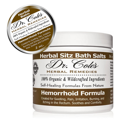 Dr. Cole's Hemorrhoid Balm and Salts Bundle