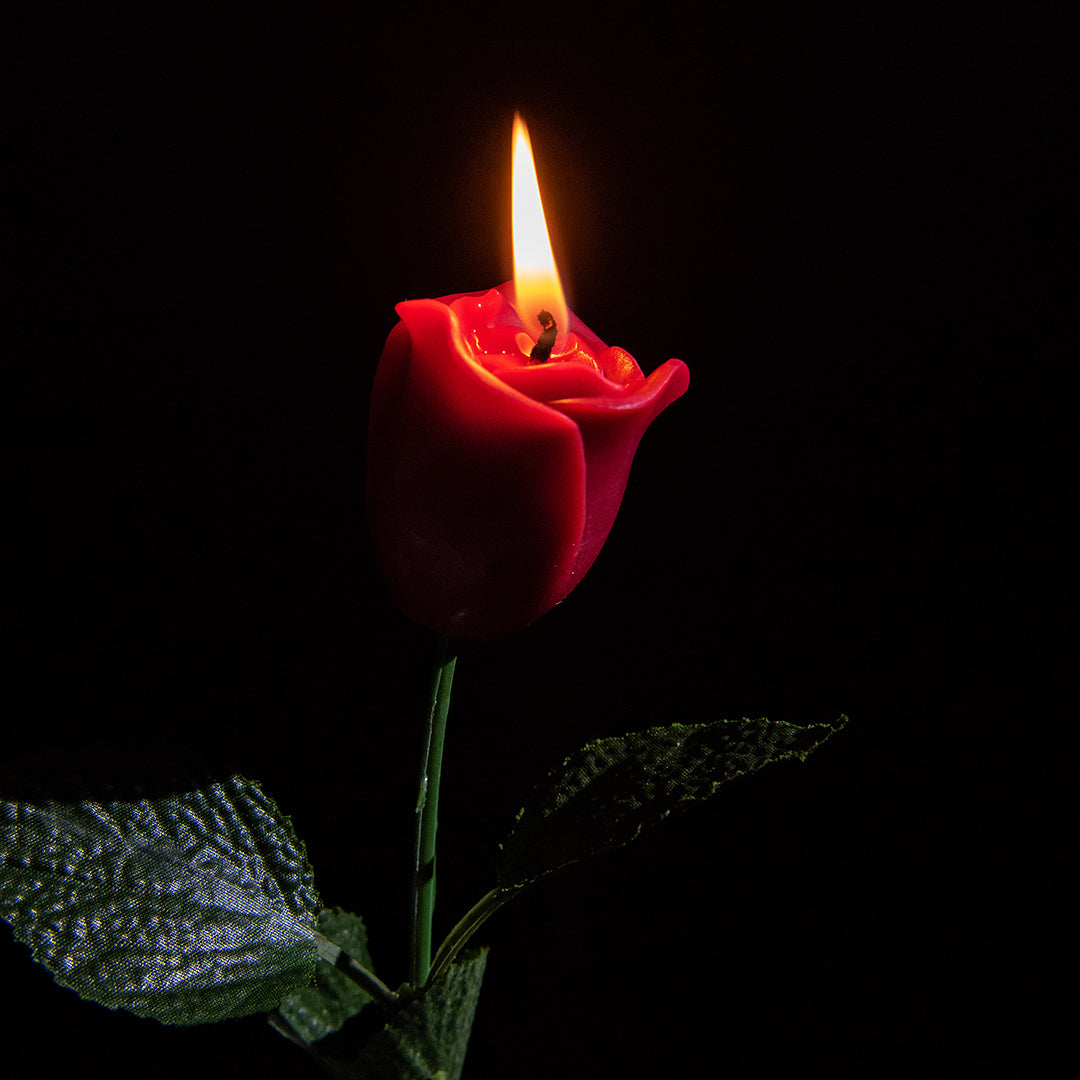 Rose Candle