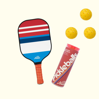 Starter Set - Pickleball Paddle & Balls