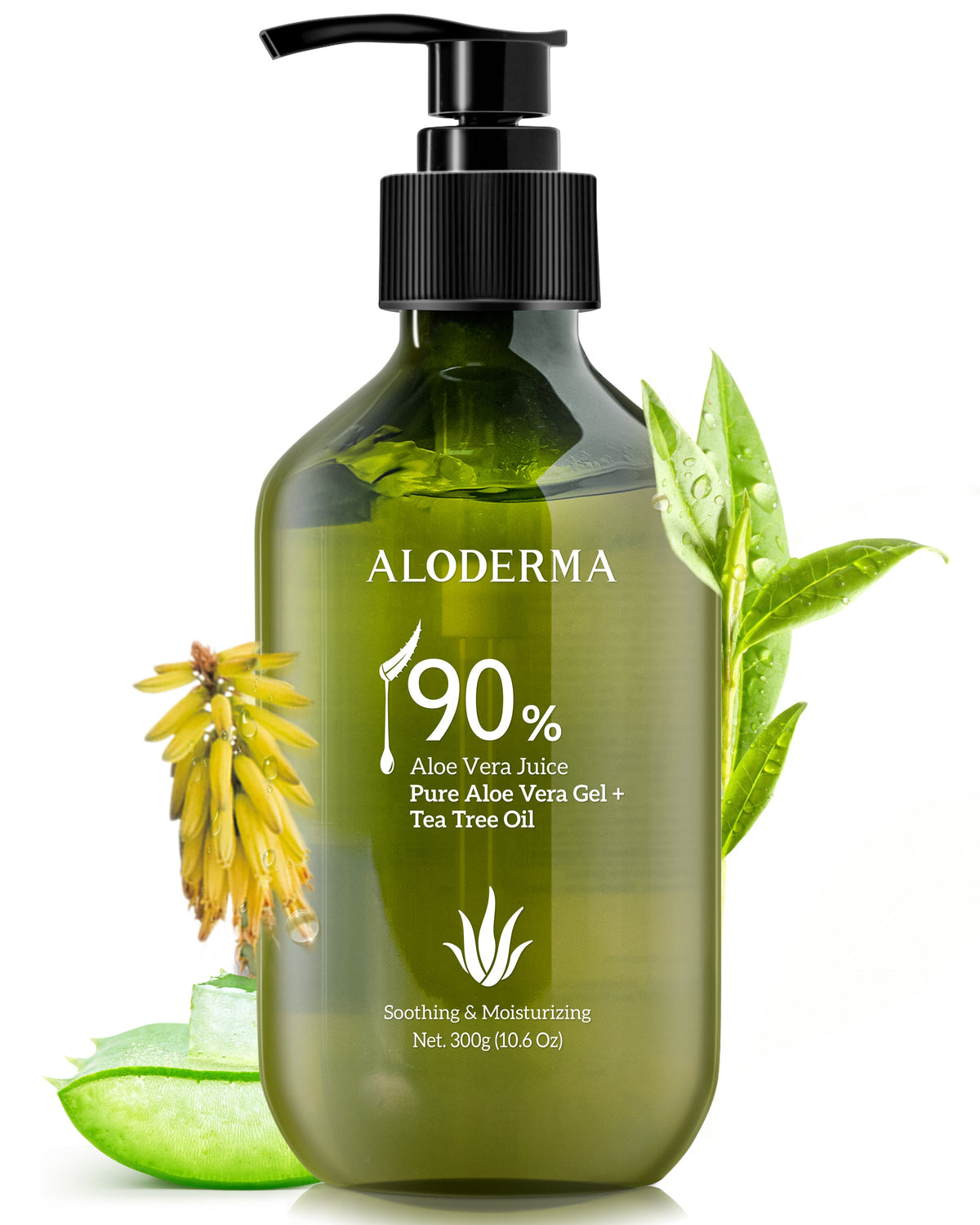 Pure Aloe Vera Gel + Tea Tree Oil