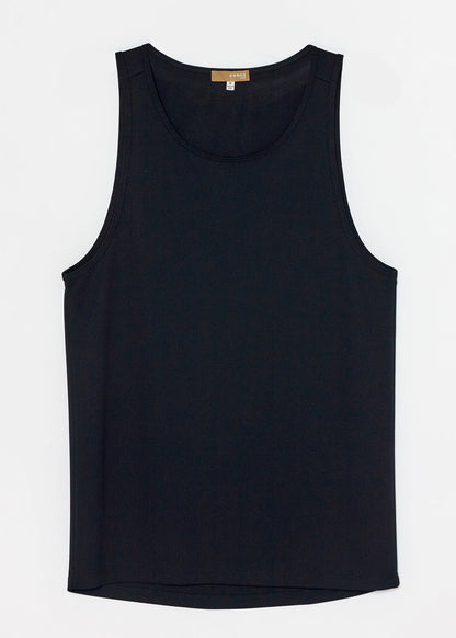 Konus Men's Eco Friendly Reolite Tech Tank Top in Black by Shop at Konus