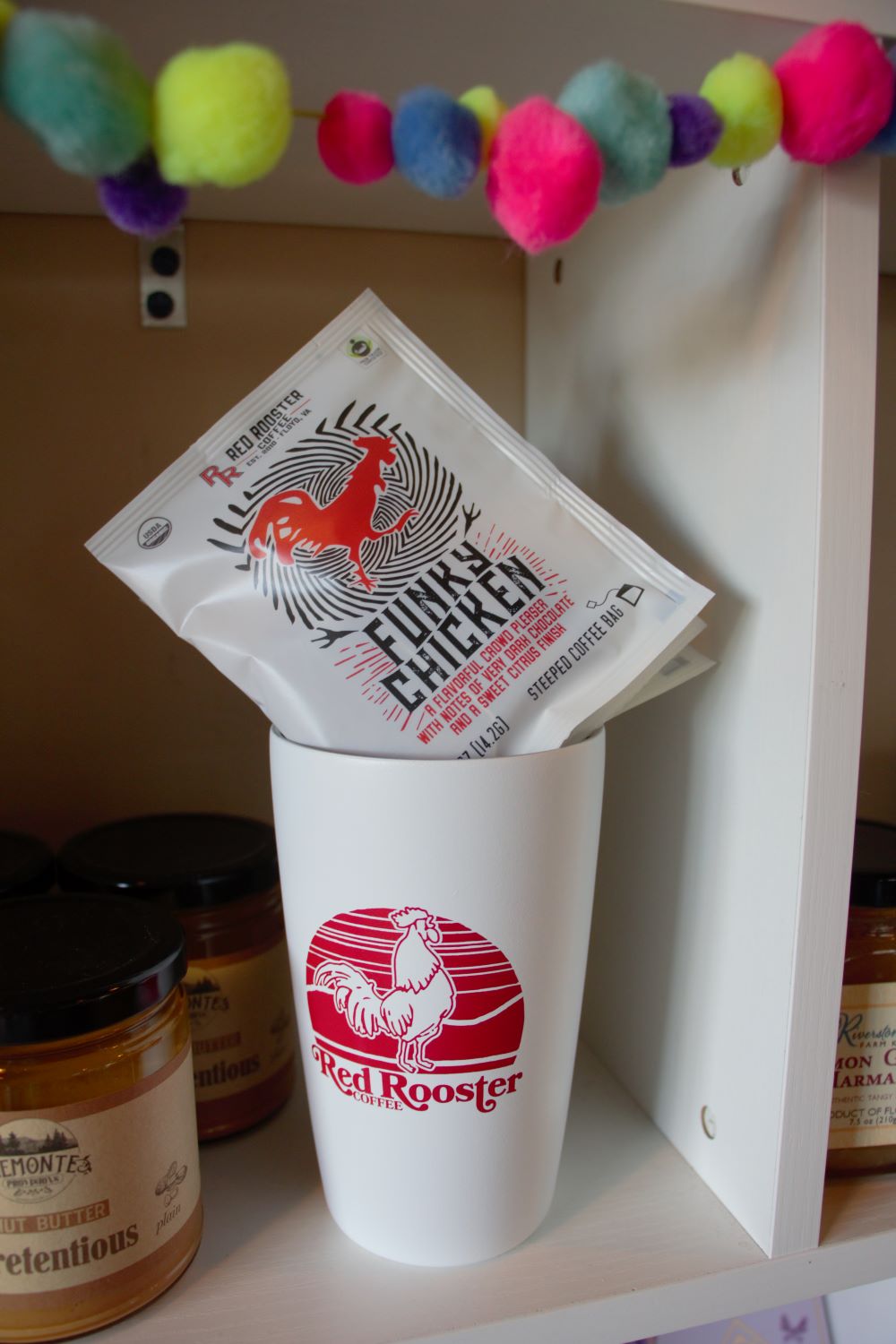 Single Serve Steeped Coffee - Funky Chicken 5pk