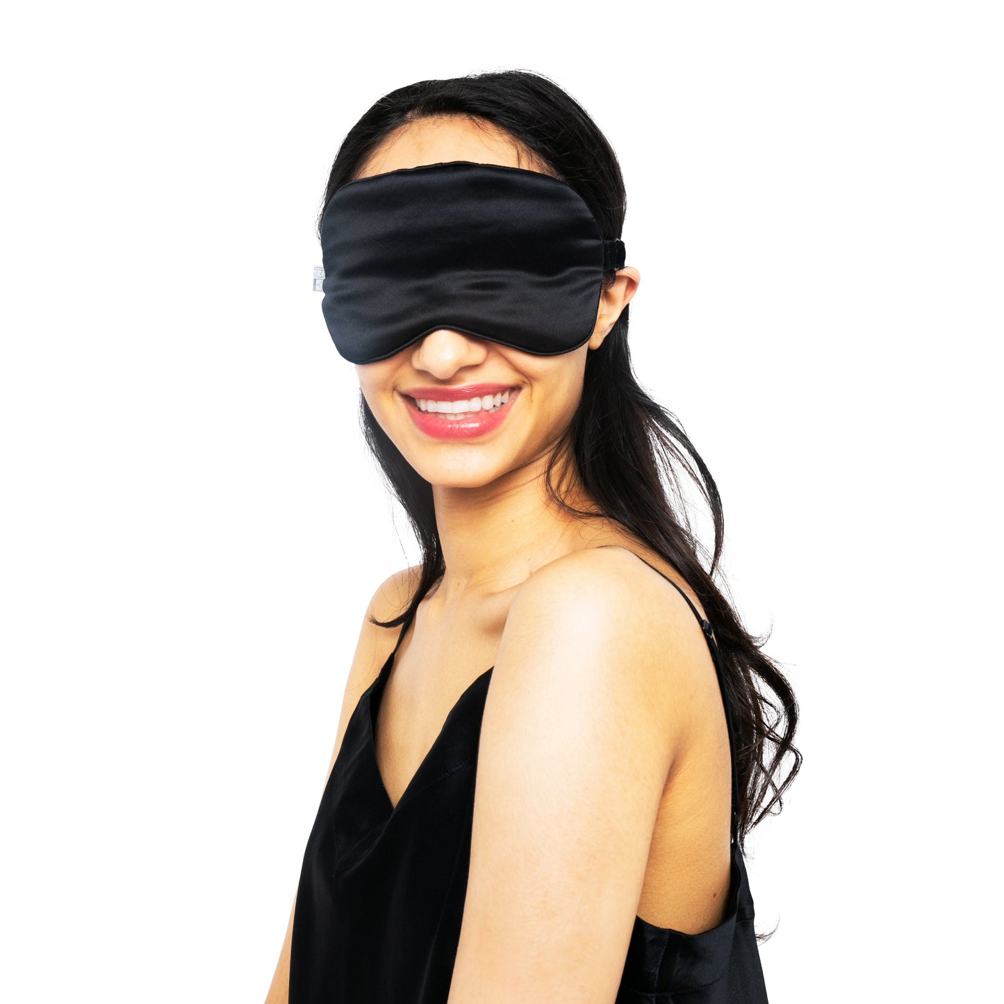 Beauty Silk Eye Mask with Velvet Band (19 Momme)