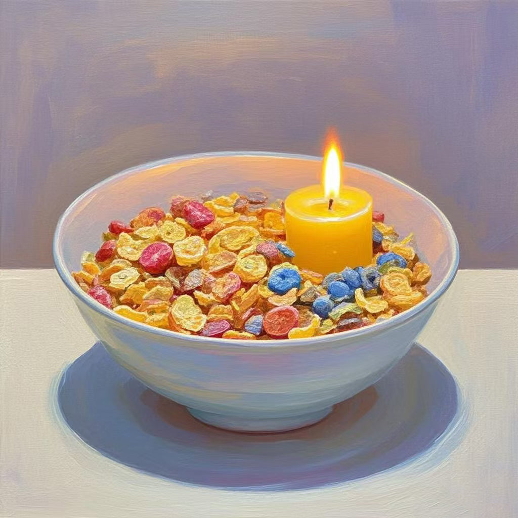 Cereal Candle