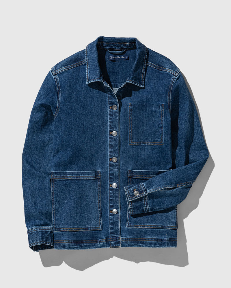 Organic Denim Painter's Jacket by United By Blue