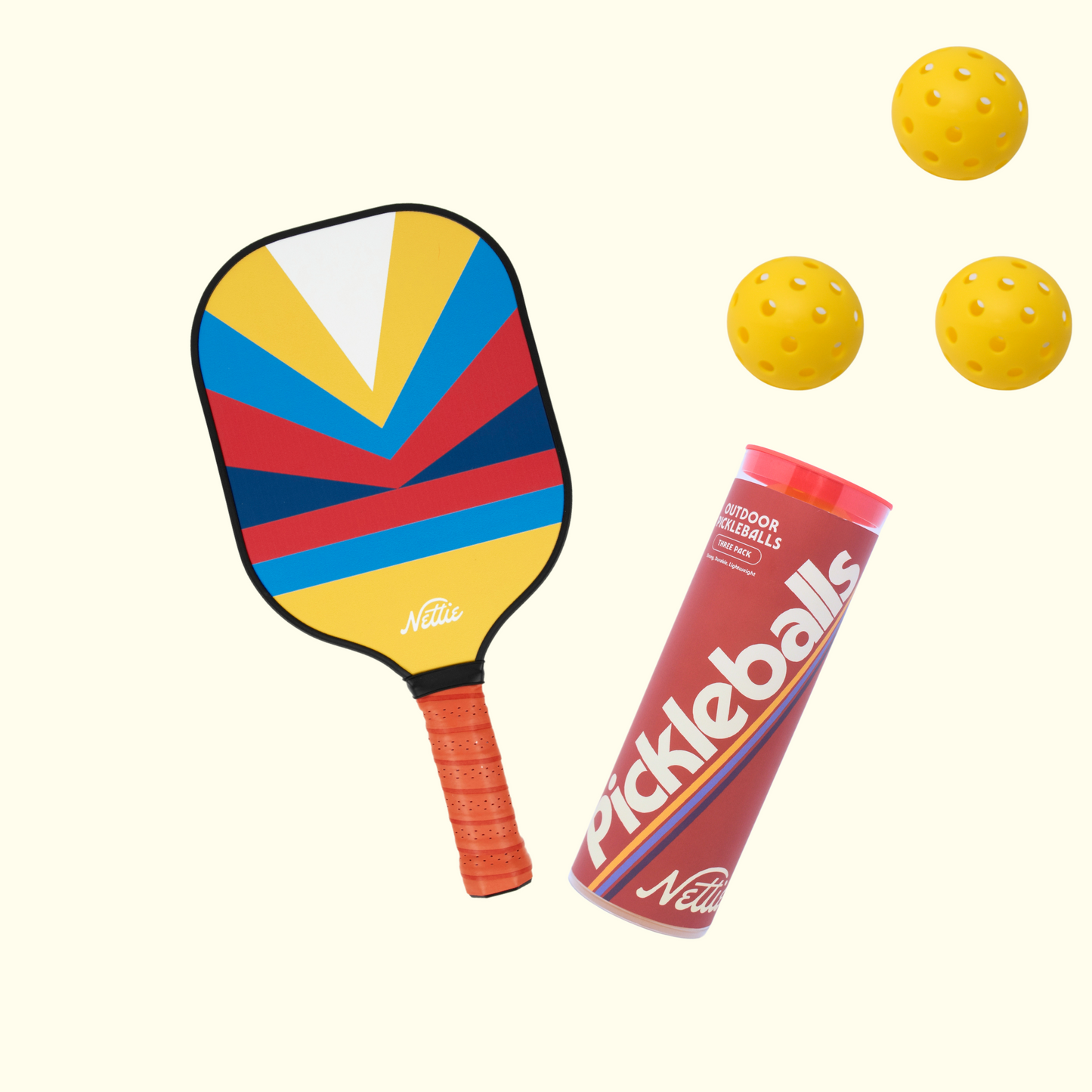 Starter Set - Pickleball Paddle & Balls