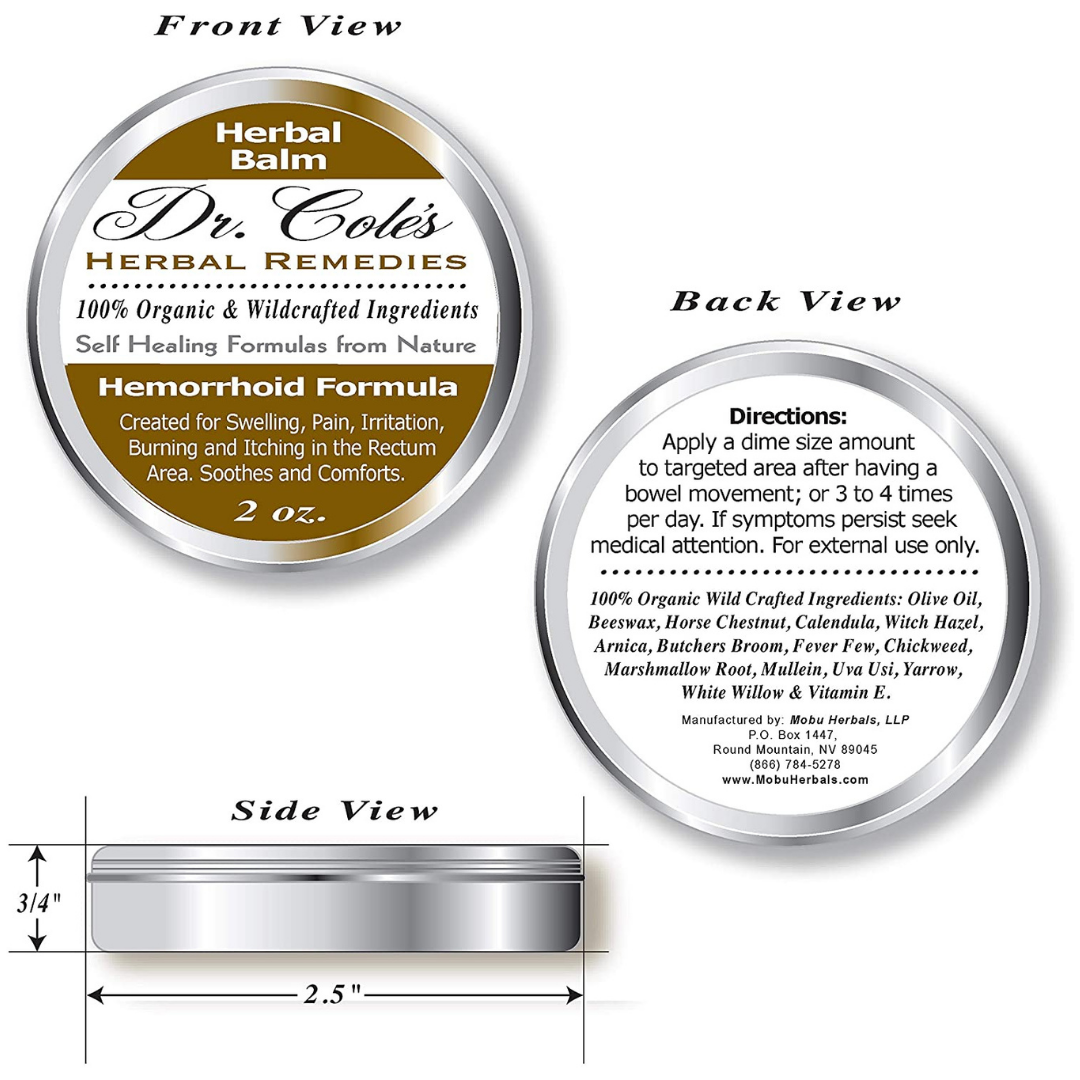 Dr. Cole's Hemorrhoid, Constipation and Digestive Bundle