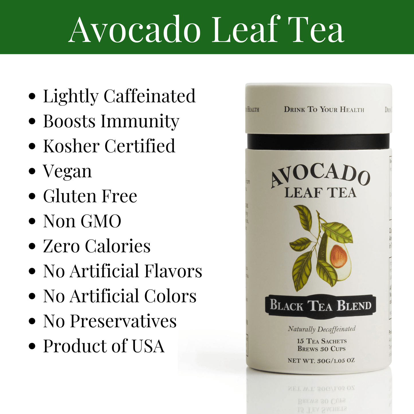 Avocado Leaf Tea Black Tea Blend by Avocado Tea Co.