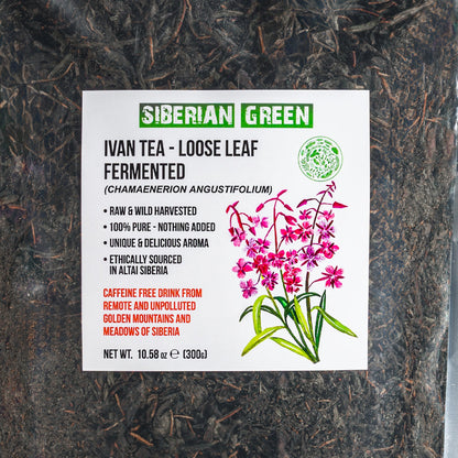 Siberian Green Ivan Tea – The Caffeine-Free Wellness Drink (300 gm)