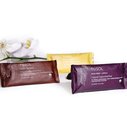 Organic Banana + Lucuma Superfood Bar (8 Pack) by TUSOL Wellness