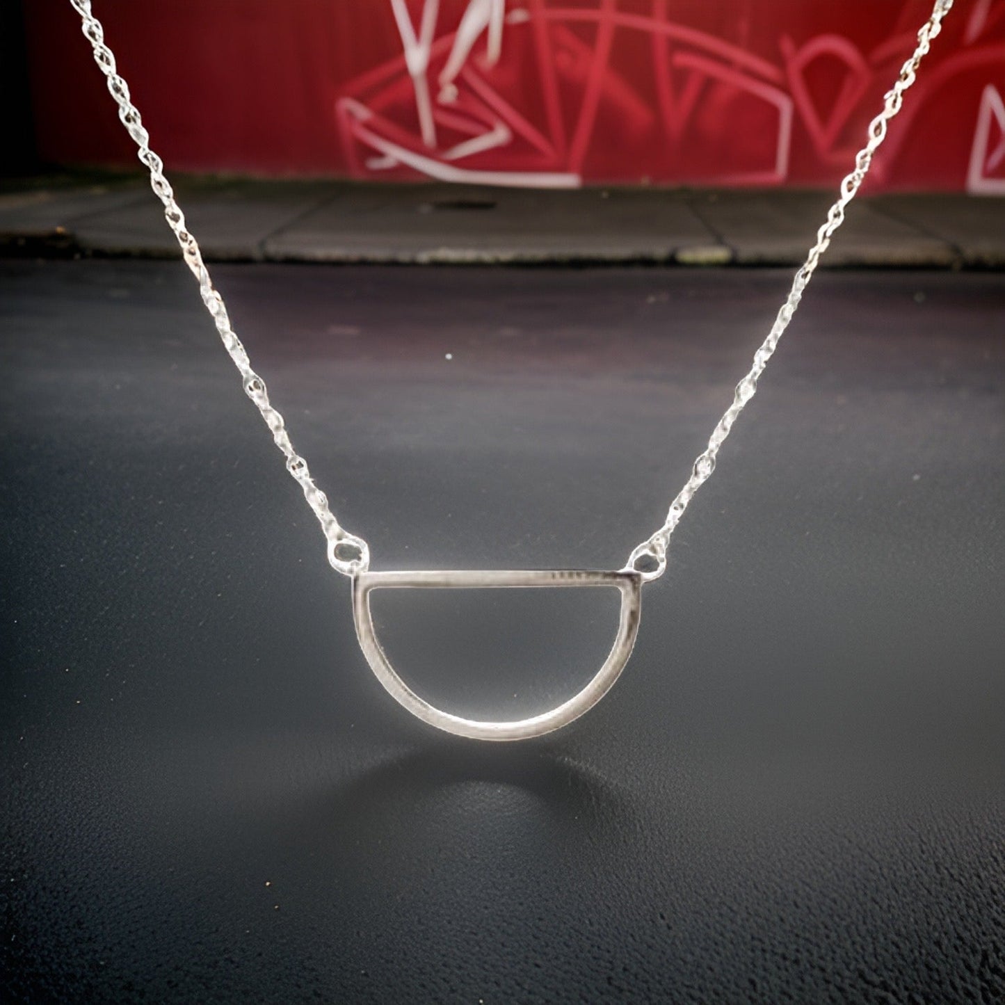 U-Shaped Necklace by The Urban Charm