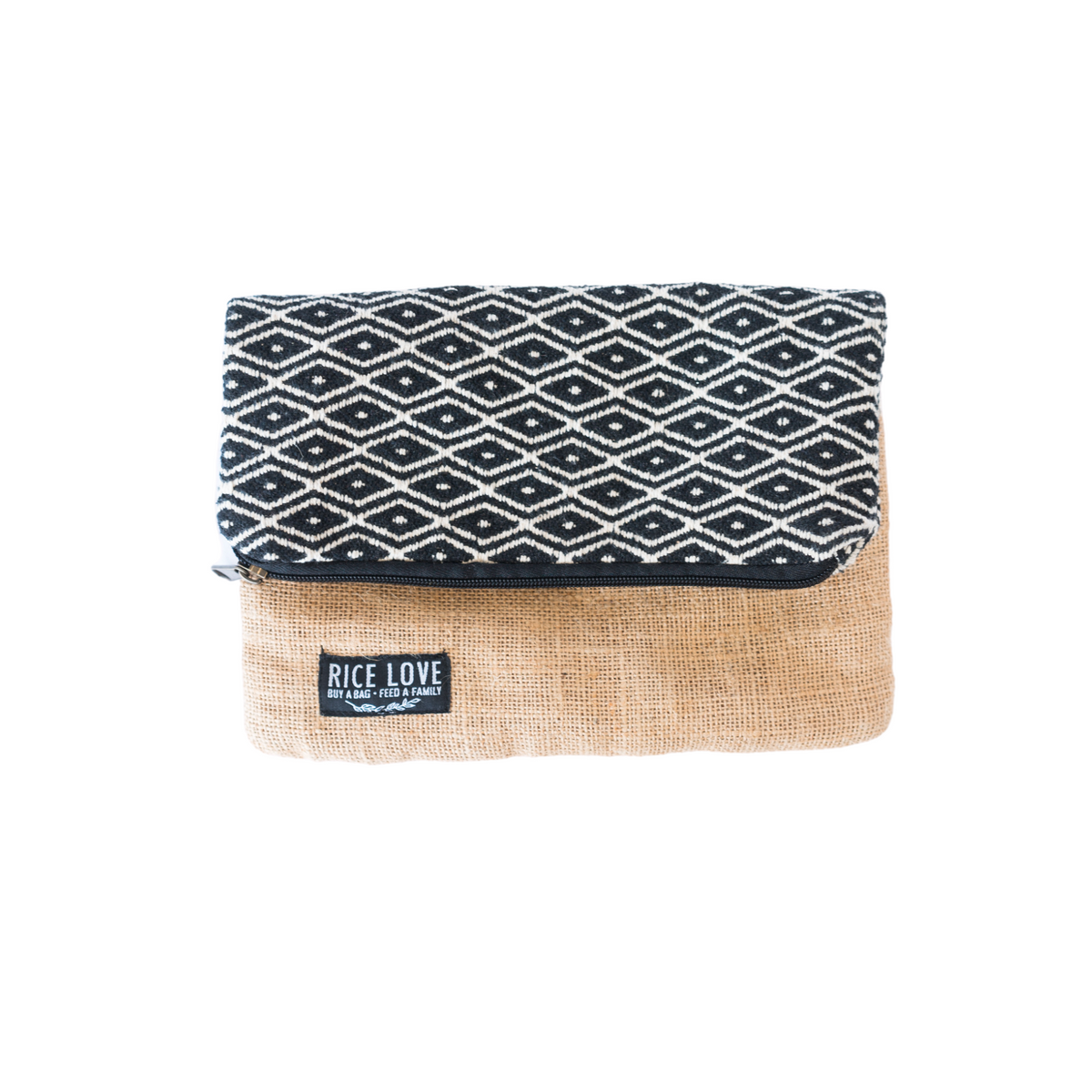 Foldover Clutch - Sara by Rice Love