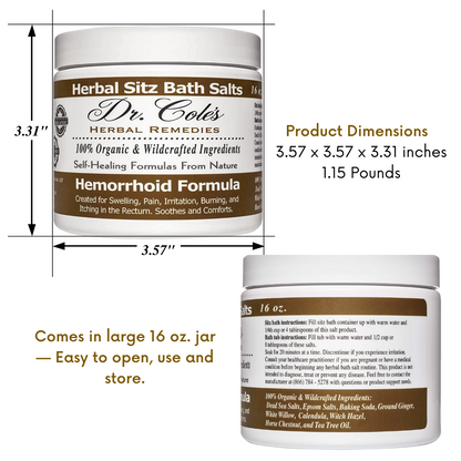 Dr. Cole's Hemorrhoid Balm and Salts Bundle