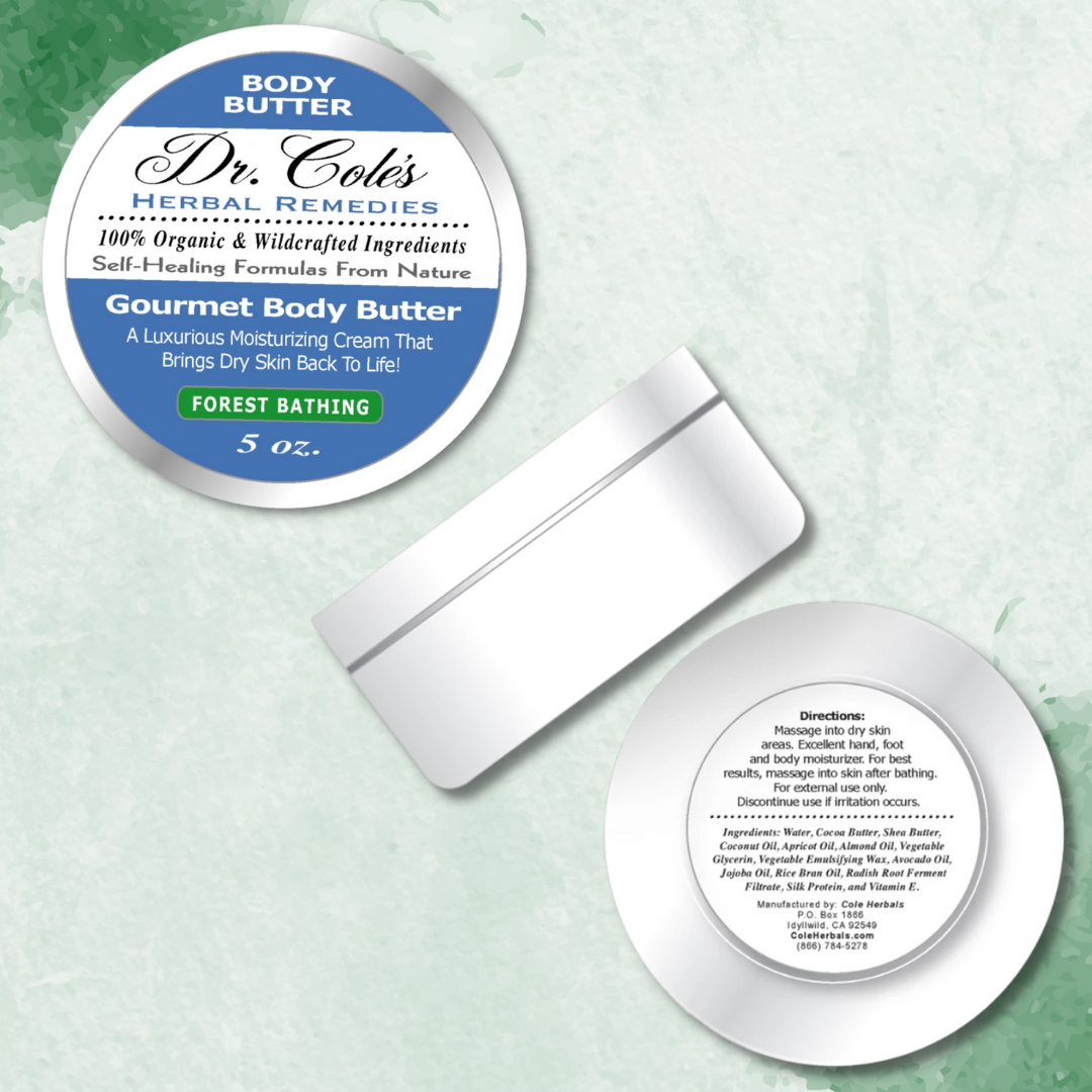 Dr. Cole's Gourmet Body Butter - FOREST BATHING