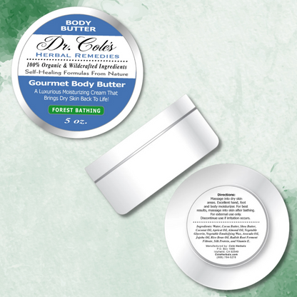 Dr. Cole's Gourmet Body Butter - FOREST BATHING