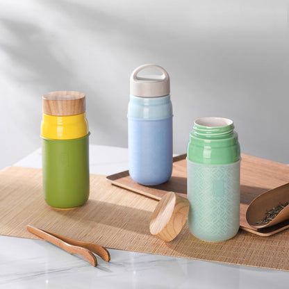 Simple Is Beautiful Ceramic Tumbler / 17 oz by ACERA LIVEN