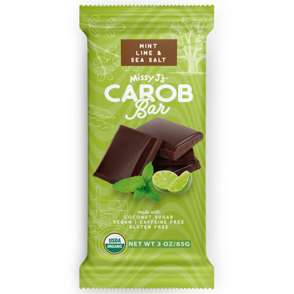 Missy J's Organic Carob Sampler Candy Bar - 4pk