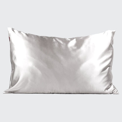 Satin Pillowcase - Silver