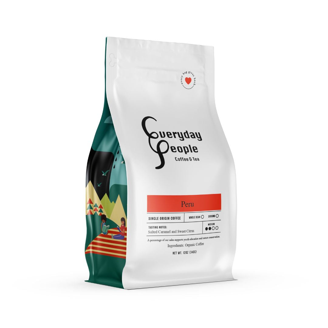 Peru Single Origin- Medium Roast by Everyday People Coffee  & Tea