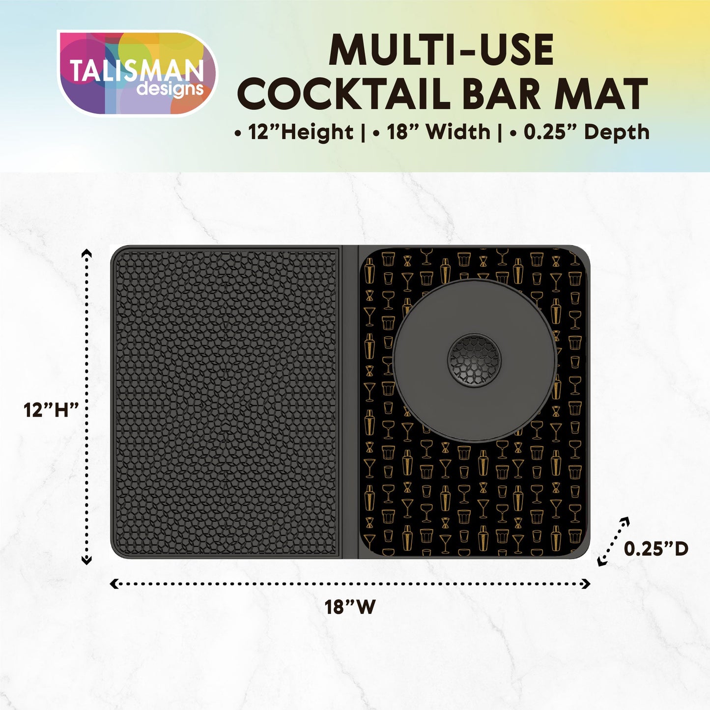 Multi-Use Cocktail Barmat