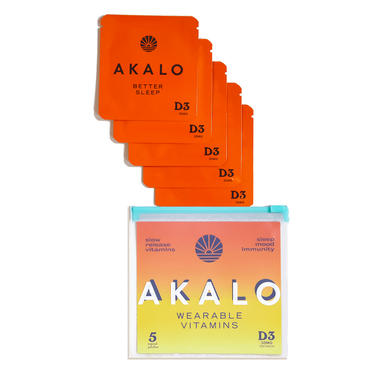 AKALO Vitamin D3 Immune Health Patches by AKALO